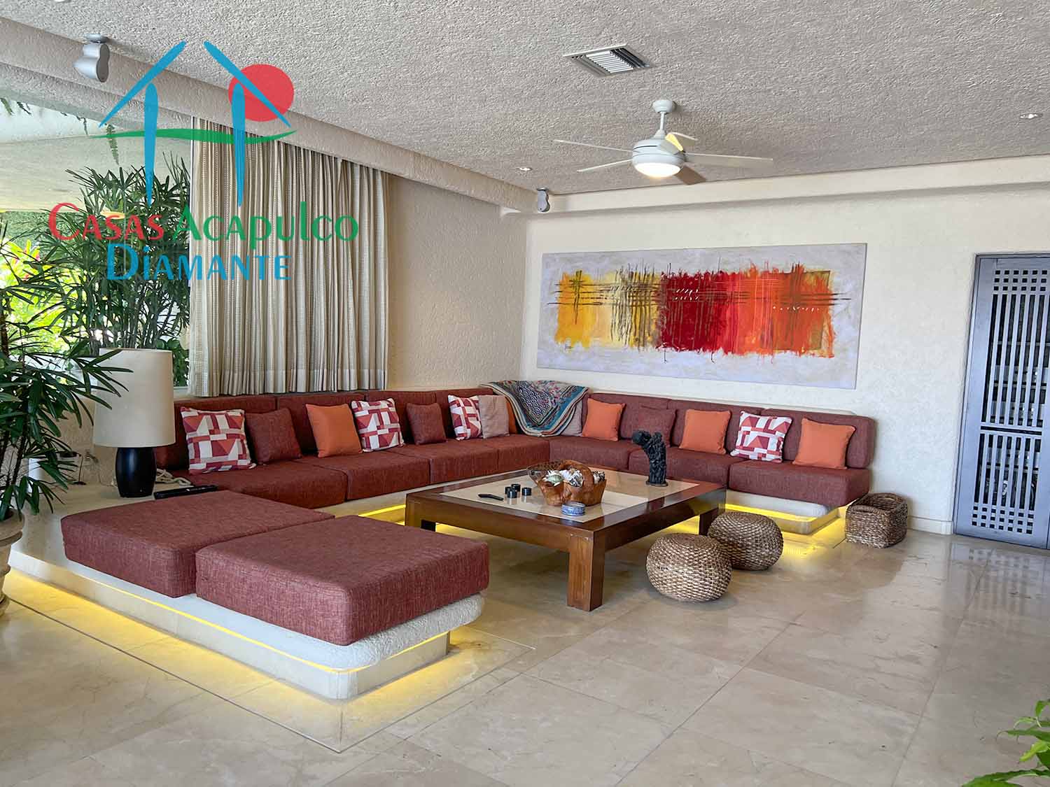 Villa Las Nubes - Sala de televisión 7